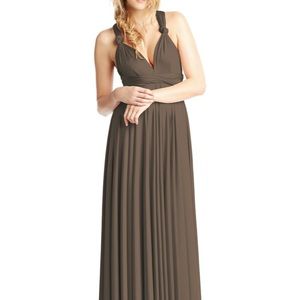 Twobirds Classic Ballgown in Mocha